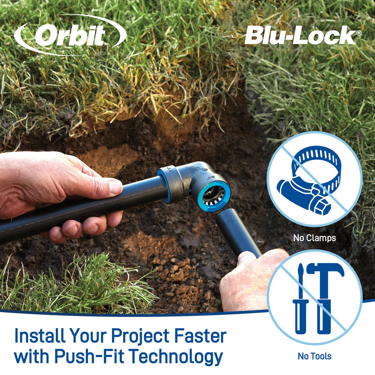 1" Blu-Lock Elbow 31673